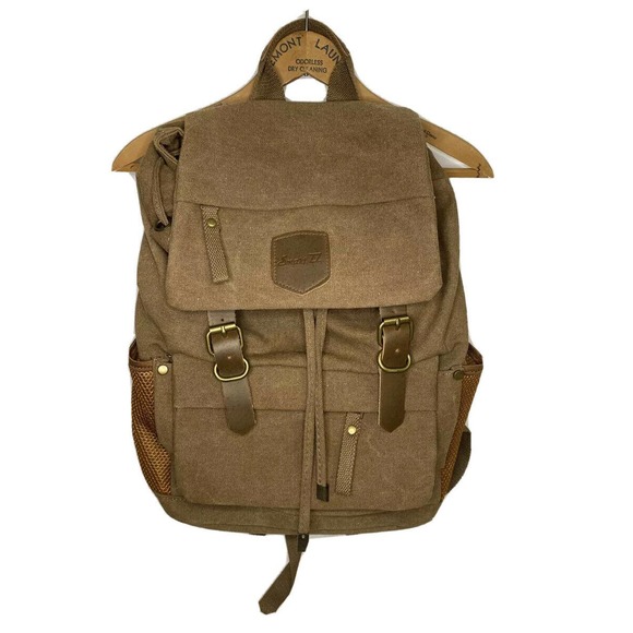 Smart ZZ Other - SMART ZZ CANVAS LEATHER BACKPACK Rucksack Satchel
